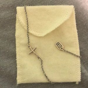 James Avery Horizon Cross necklace